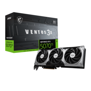 MS Eventus 3X 912-V531-461 Graphics Card, GeForce RTX 5070 Ti Gaming, 16GB, 256-bit