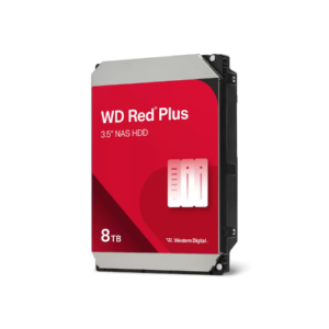 WD Red Plus 8TB Surveillance Hard Disk Drive Class SATA 6 Gb/s 256MB Cache 3.5 WD80EFPX