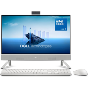 Dell 24 All-in-One EC24250 Core I5-1334U, 16GB, 512GB SSD, 23.8" FHD Touch, Win11 Pro, White