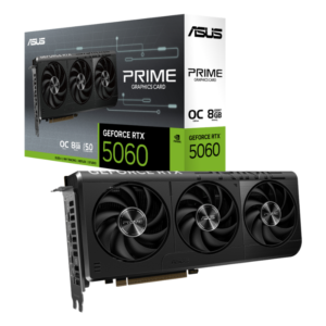 ASUS Prime Gaming 90YV0N10-M0NA00 GeForce RTX5060 Graphics Card, 8GB GDDR7 Memory