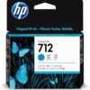 HP 29ml 712 Ink Cartridge (3ED67A), Cyan