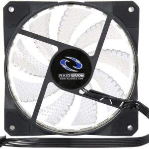 FAN CASE Raidmax NV-A120R3, 3 RGB Led Fans