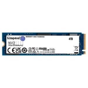 Kingston NV3 NVMe PCIe 4.0 Internal SSD 1TB M.2 2280-SNV3S/1000G